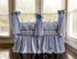 Baby Blue | Farmhouse Crib Bedding Set + Bows