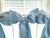 Baby Blue | Large Crib Bow in 100% Washed Linen