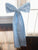 Baby Blue | Large Crib Bow in 100% Washed Linen