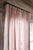 Baby Pink and White | Ruffled Curtains