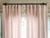 Baby Pink and White | Ruffled Curtains