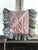 Baby Pink and Zen Grey | Ruffled Baby Crib Quilt