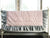 Baby Pink and Zen Grey | Ruffled Baby Crib Quilt