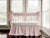 Baby Pink | Farmhouse Bumperless Crib Bedding Set