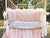 Baby Pink + Ivory | Ruffled Crib Bumpers