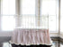 Baby Pink + Ivory | Tie-On Crib Skirt Separates