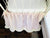 Baby Pink + Ivory | Tie-On Crib Skirt Separates