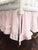 Baby Pink | Ruffled Crib Skirt 14 Length