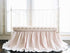 Baby Pink + White | Ruffled Crib Skirt