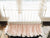 Baby Pink + Zen Grey | Ruffled Crib Skirt