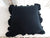 BLACK | 26x26 RUFFLED EURO SHAM