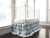 Blue Buffalo Check | Farmhouse Crib Skirt