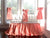 Coral and White | Ruffled Crib Bedding Set