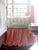 Coral and White | Ruffled Crib Bedding Set