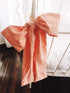 Coral | Large Crib Bow