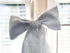 Dove | Large Crib Bow in 100% Washed Linen