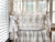 Grey Buffalo Check | Ruffled Crib Bumper Set