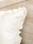 IVORY | 26x26 RUFFLED EURO SHAM