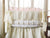 Ivory and Baby Pink | Ruffled Crib Bumpers