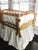 Ivory and Gold Crib Bedding Set + Gold Crib Sheet