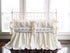 Ivory + Baby Pink | Ruffled Crib Bedding Set