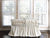 Ivory + Mist | Farmhouse Tailored Crib Bedding Set