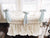 Ivory + Mist | Ruffled Crib Bedding Set