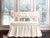 Ivory | Scalloped Crib Rail Cover Farmhouse Crib Skirt and Fitted Sheet Set