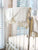 Ivory | Scalloped Crib Rail Cover Short Side