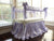 Lavender | Ruffled Bumperless Crib Bedding Set