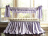 Lavender | Ruffled Bumperless Crib Bedding Set