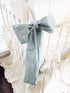 Mist | Large Crib Bow