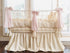 Natural + Baby Pink | Farmhouse Crib Bedding Set