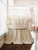 Natural + Baby Pink | Farmhouse Crib Bedding Set