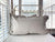 Oatmeal | Decorative Ruffled Pillow Sham in 100% Washed Linen