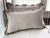 Oatmeal | Decorative Ruffled Pillow Sham in 100% Washed Linen