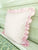 PARFAIT PINK | 26x26 RUFFLED EURO SHAM