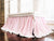 Parfait Pink + White | Ruffled Crib Skirt