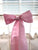 Petal Pink | Large Crib Bow in 100% Washed Linen