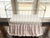 Pink Buffalo Check Farmhouse Crib Skirt