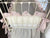 Porcelain and Baby Pink | Ruffled Crib Bumper Set