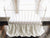 Porcelain | Ruffled Crib Skirt