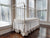 Ruffled Cottage Linen Crib Skirt | White + Oatmeal