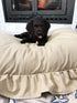 Ruffled Pet Pillow Bed