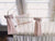Shabby Chic Watercolor Floral | Ruffled Crib Pillow