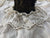 Vintage Leather and Lace 100% Washed Cotton Tea-Stained Christmas Tree Skirt