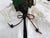 Vintage Leather and Lace 100% Washed Cotton Tea-Stained Christmas Tree Skirt