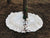 Vintage Leather and Lace 100% Washed Cotton Tea-Stained Christmas Tree Skirt