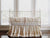 Vintage Leather and Lace 100% Washed Cotton Tea-Stained Crib Bedding