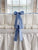 White and Baby Blue Farmhouse Tailored Boy Crib Bedding Set